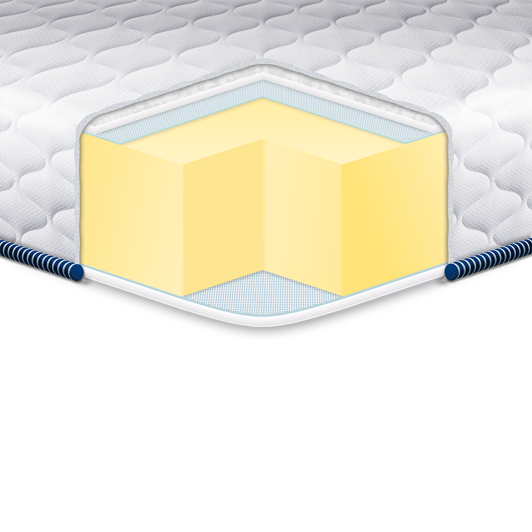 

Топпер-футон BIG-MEMORY жаккард Eurosleep 150х200х6 см