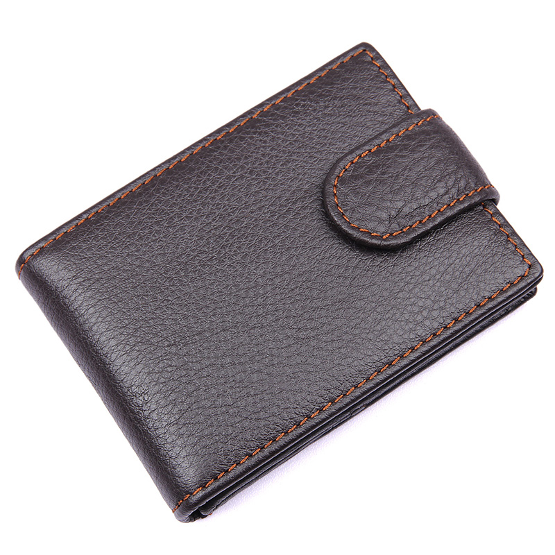 

Кожаный кошелек мужской Buffalo Bags 11х8 см Коричневый