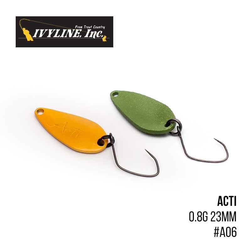 

Блесна Ivyline Acti 0.8g 23mm (A06)