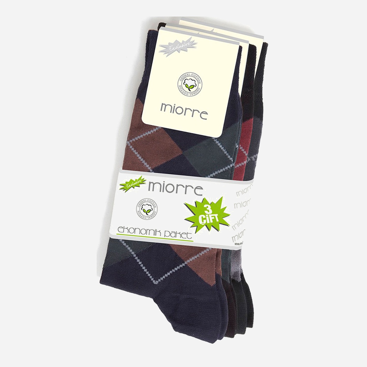 

Носки Miorre 001-029034  3 пары Разноцветные, Носки Miorre 001-029034 One Size 3 пары Разноцветные