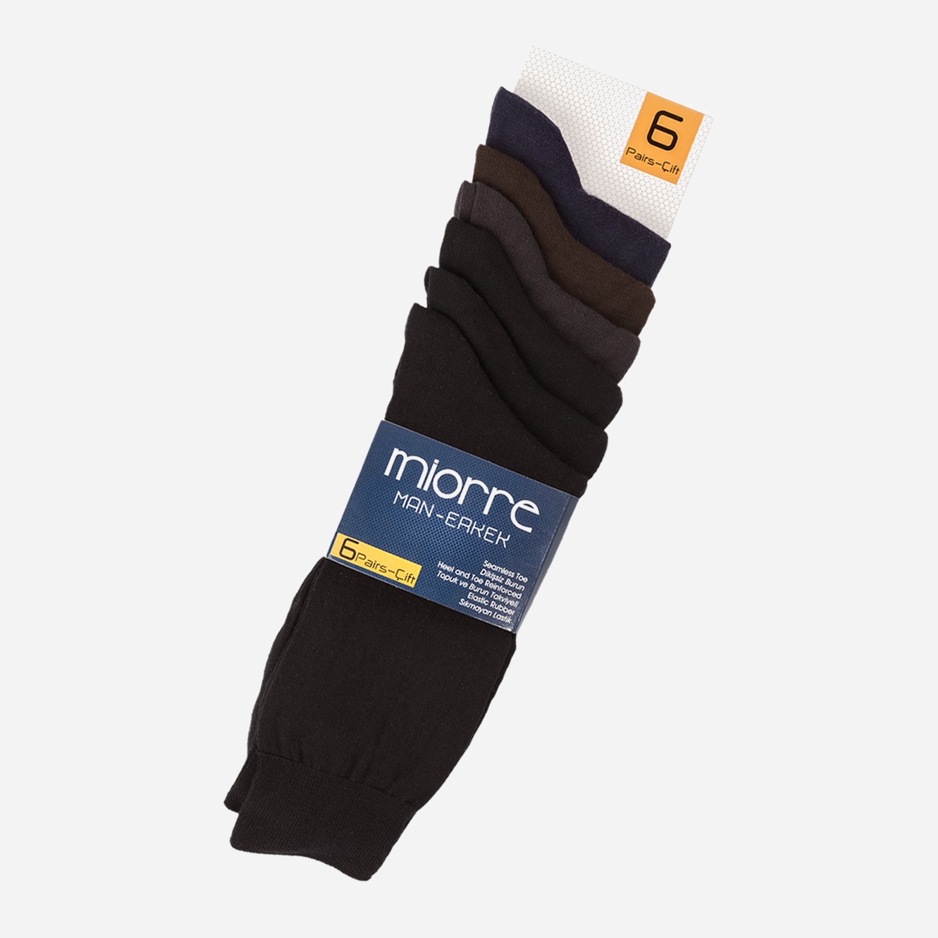 

Носки Miorre 001-029033  6 пар Разноцветные, Носки Miorre 001-029033 One Size 6 пар Разноцветные
