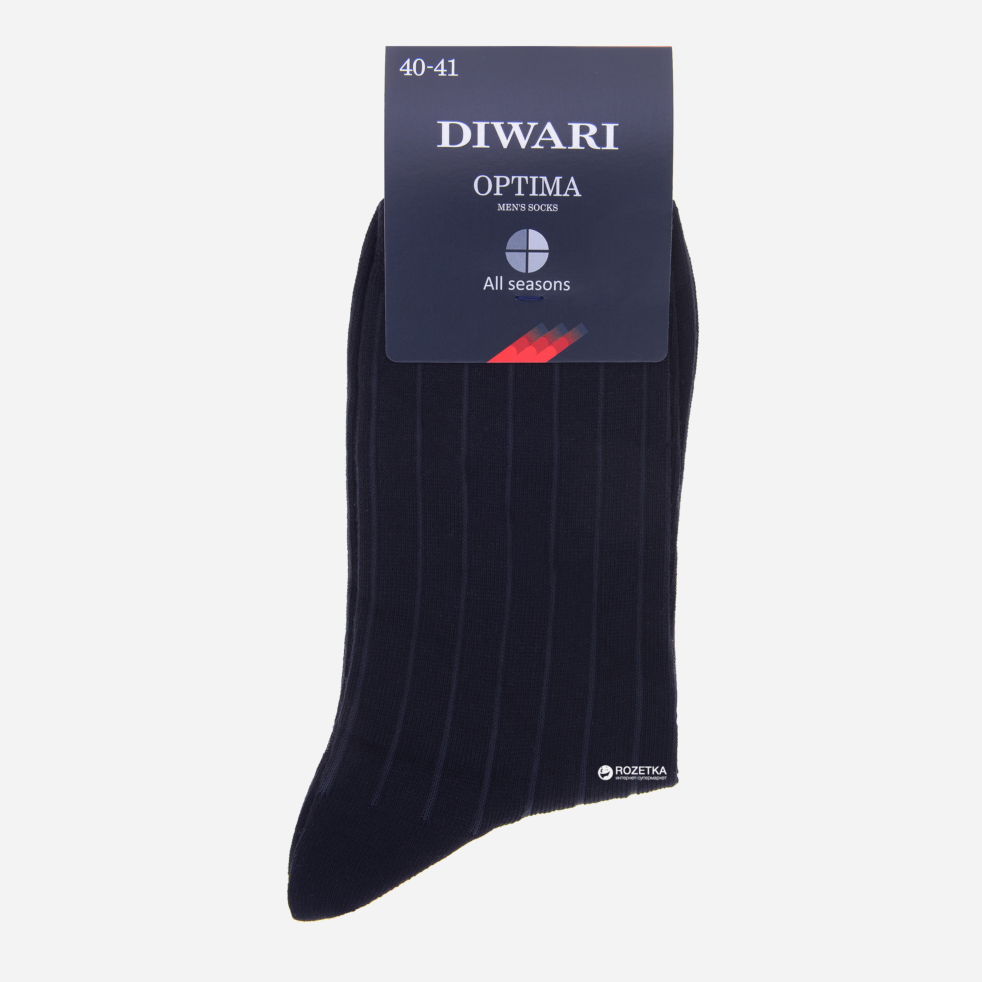 

Носки Diwari Optima All seasons 7С-43СП 27 р 050 Черные