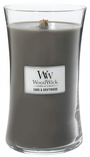 

Ароматична свіча WoodWick Large Sand & Driftwood 609 г