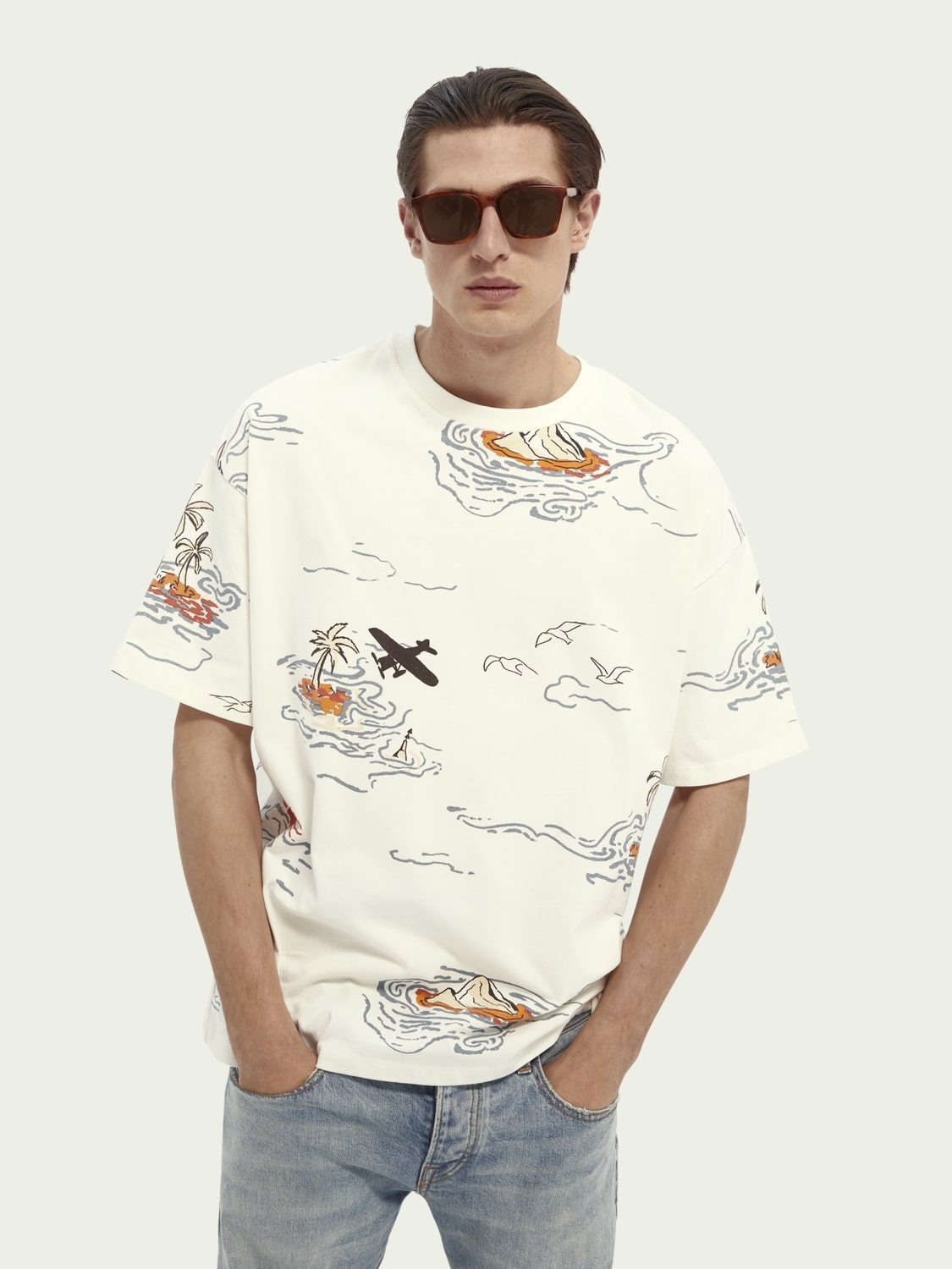 

Футболка Scotch&Soda 162380-0217, Футболка Scotch&Soda 162380-0217 S