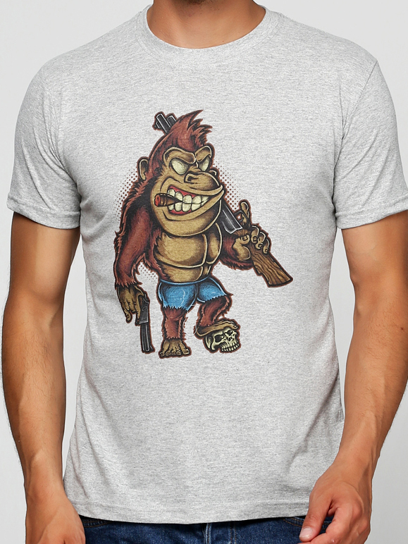 

Футболка Manatki Киллер Конг tmmk  Меланж, Футболка Manatki Киллер Конг tmmk S Меланж