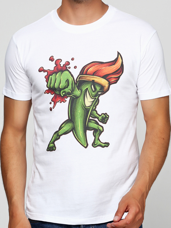 

Футболка Manatki Brush Fighter tmwbru  Белая, Футболка Manatki Brush Fighter tmwbru XL Белая