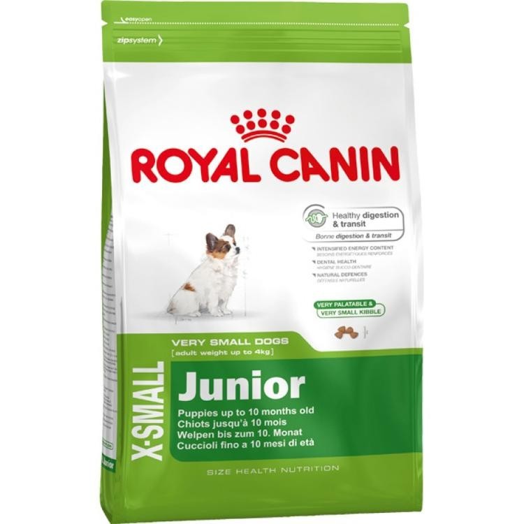 

Сухой корм Royal Canin X-Small Junior для щенков маленьких пород до 10 месяцев 3 кг