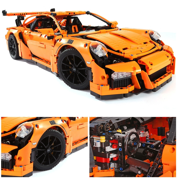 

Конструктор Спортивная Машина Порше 911 GT3 RS Leon King 3368 ABC Porsche (5001599)