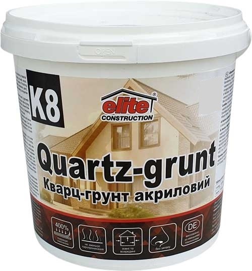 

Кварц-Грунт акриловый Elite Construction 14 кг