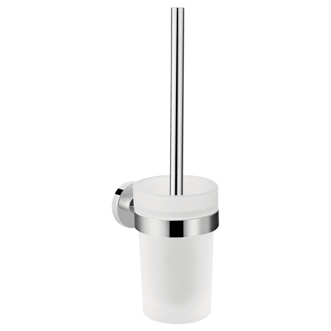 

Туалетная щетка Hansgrohe LOGIS с тумблером настенная хром 41722000