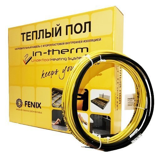 

Нагревательный кабель теплый пол под плитку IN-THERM ADSV 20 / 1300 Вт / 64 м / 6.4 - 10.3 м2