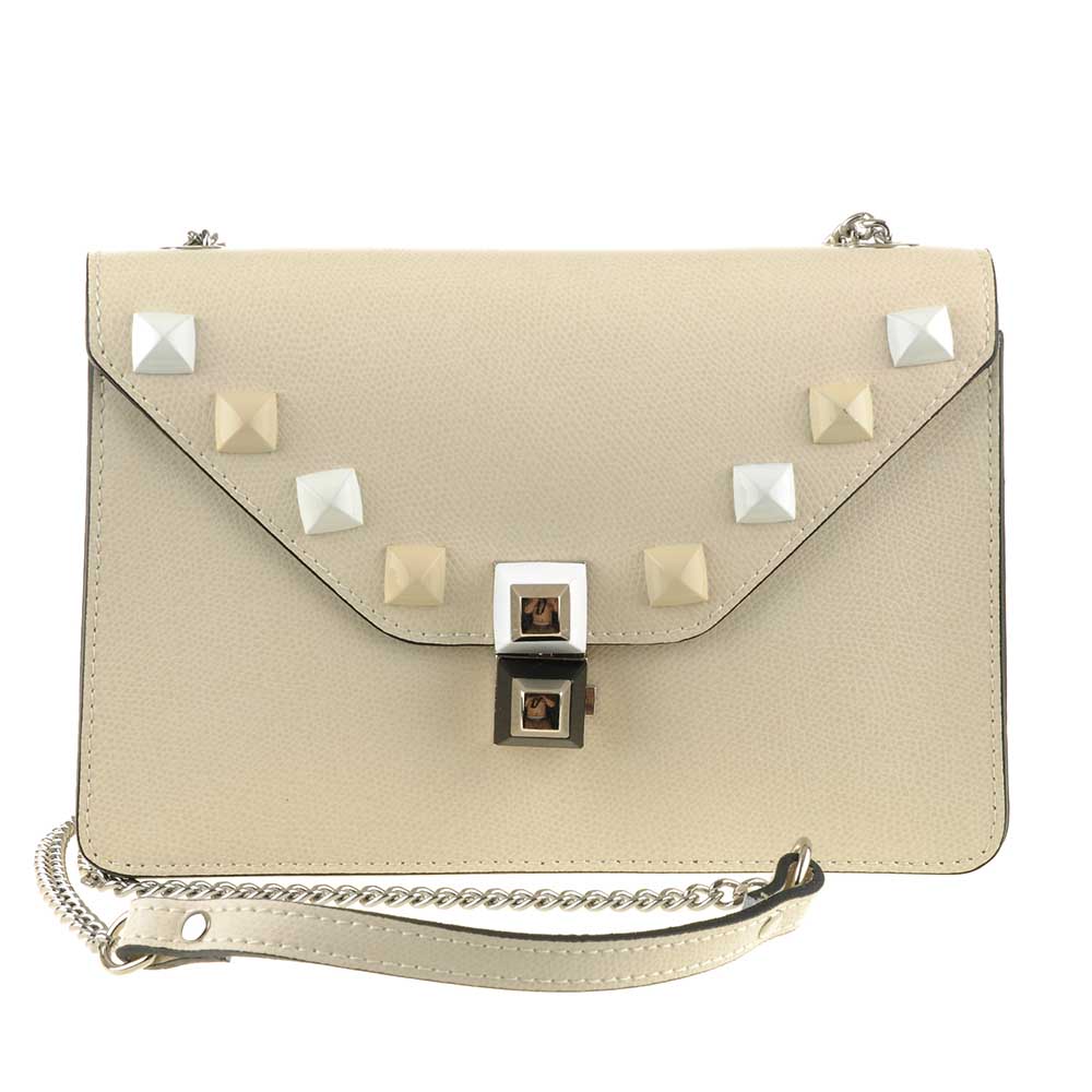 

Клатч Italian Bags 10258_milk Кожаный Молочный
