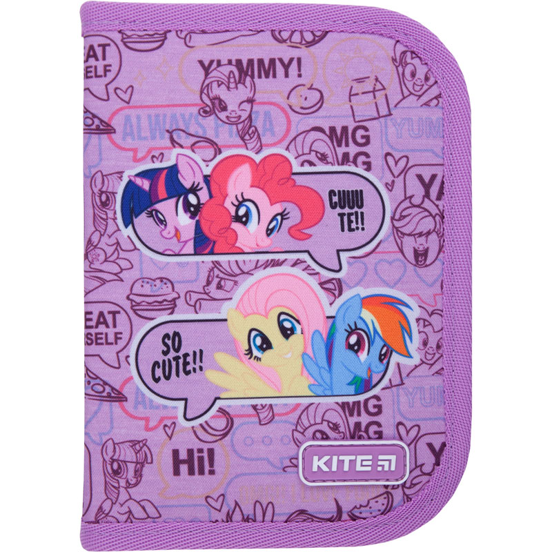 

Пенал Kite Education My Little Pony 2 відворота без наповнення LP21-622