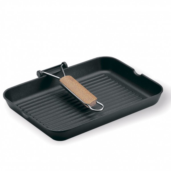 

Сковородка Saporella со съемной дер. ручкой Diamond Base RISOLI 36х26см 000092/36P00