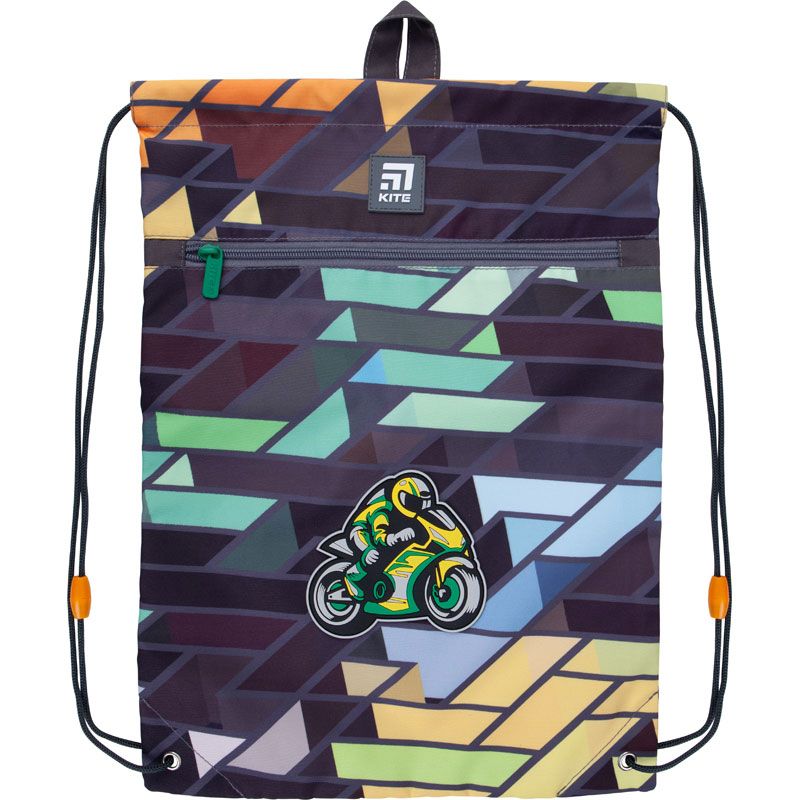 

Сумка для взуття Kite Education з кишенею Motorbike K21-601M-8