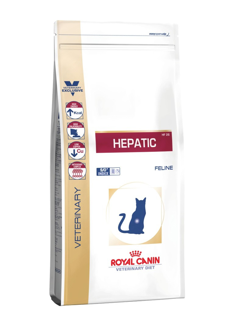 

Сухой корм Royal Canin Hepatic HF26 Гепатик диета для кошек при болезнях печени 2 кг