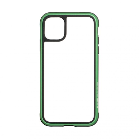 

Чехол для Apple iPhone 11 K-Doo Ares с металическим бампером (Зеленый)