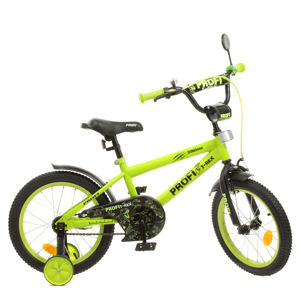 

Велосипед Profi 16" Dino Y1671-1 Green Black (Y1671-1)
