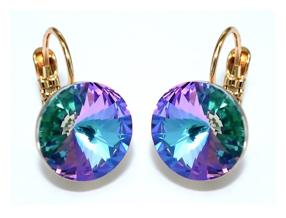 

Серьги с кристаллами Swarovski Xuping Позолота 18К 1.9 см хсс-139