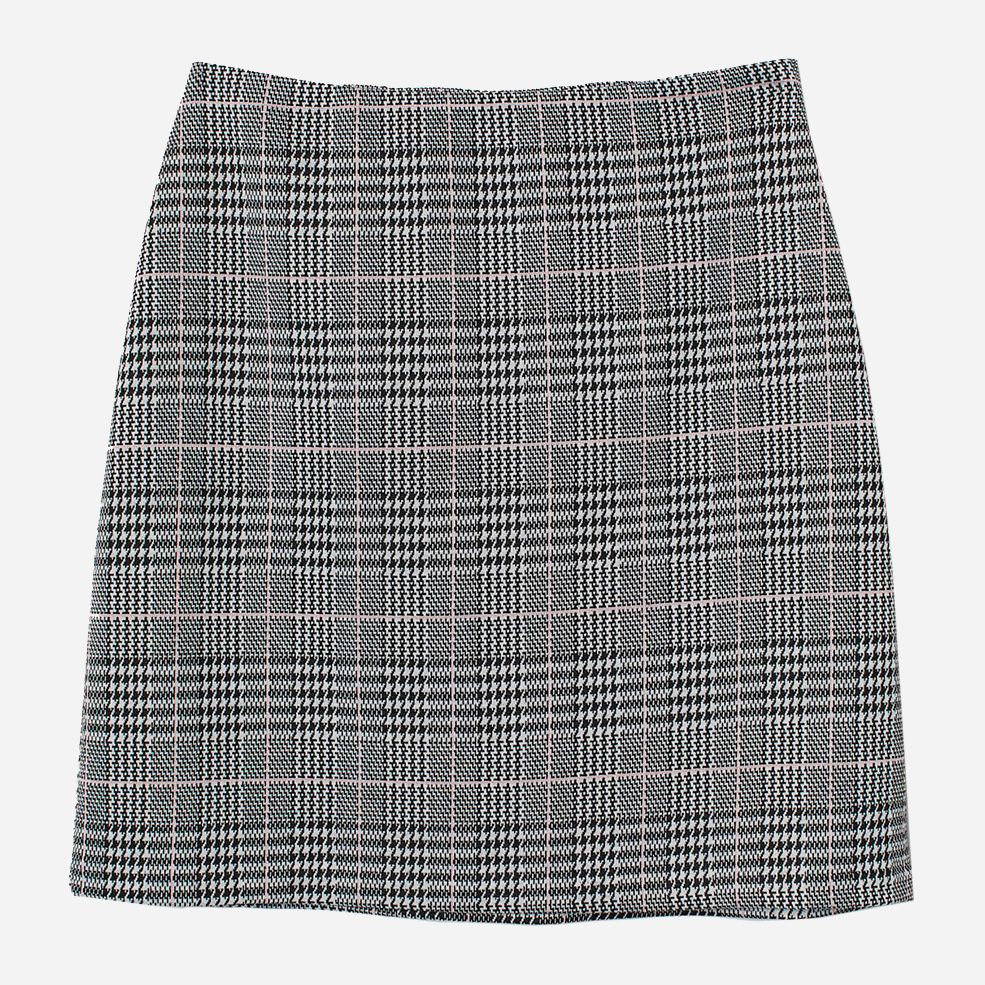 

Юбка H&M 0681373 L Черная с белым