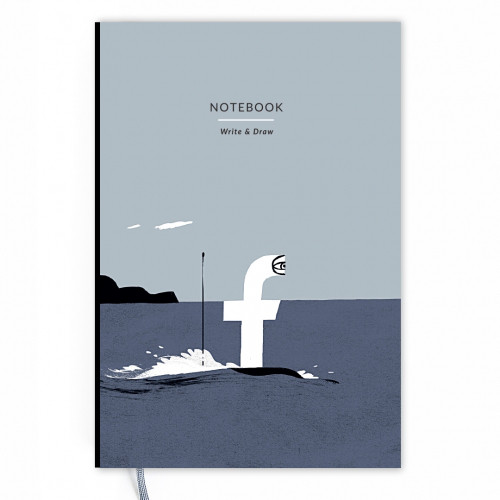

Блокнот Gifty Write and Draw Facebook А5