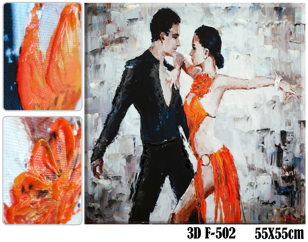 

Картина на холсте 3D SvitArt F-502 55х55 см