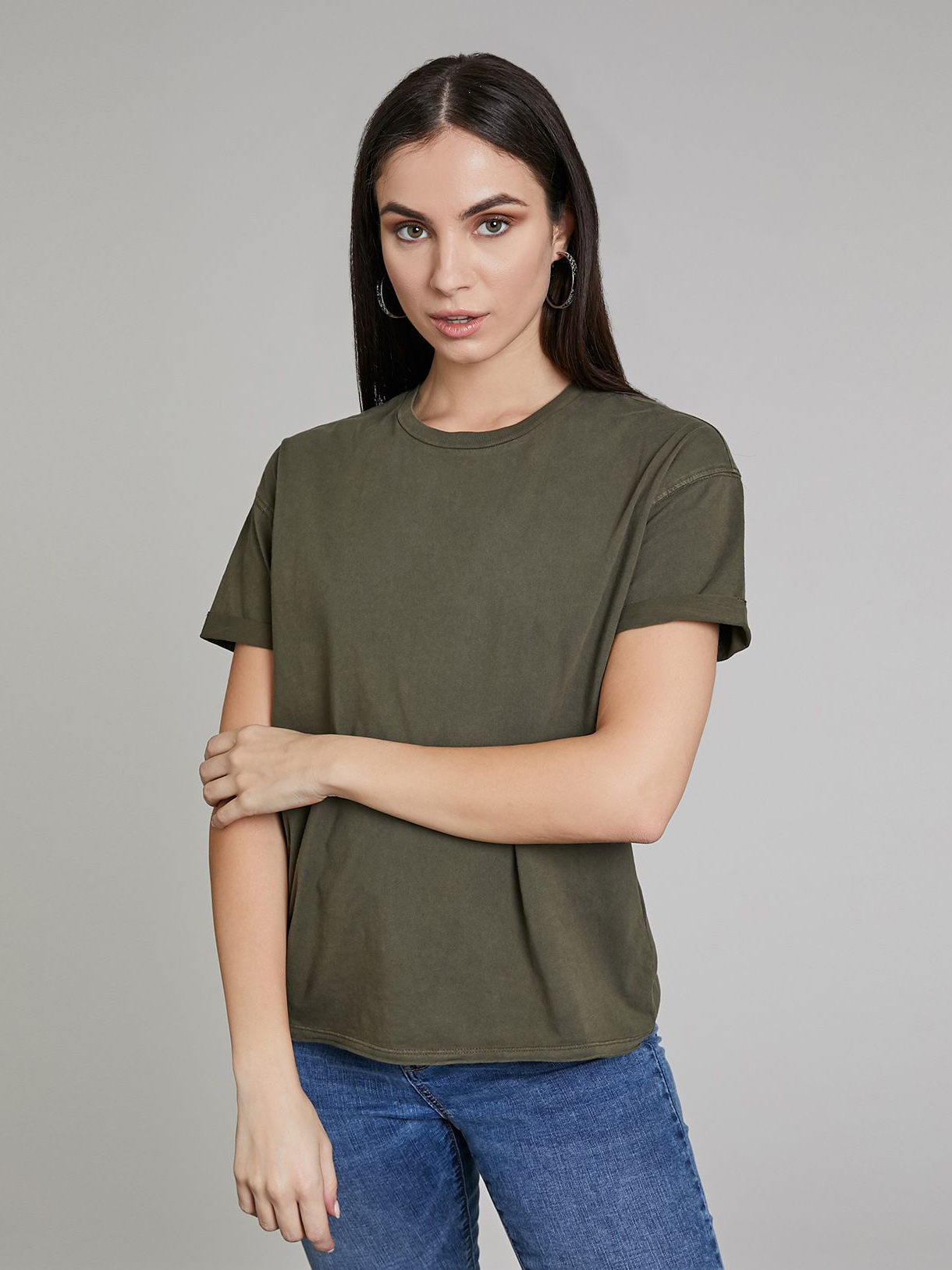 

Футболка Piazza Italia 31263-1024 XL Military Green
