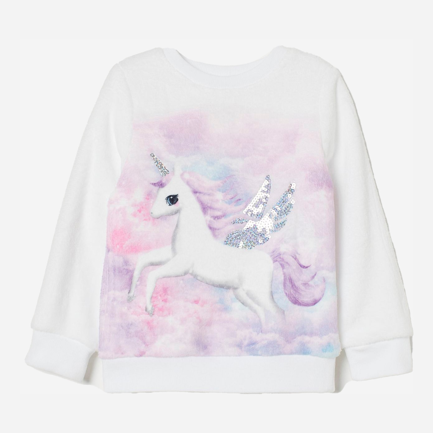 

Свитшот H&M 607-749100 98-104 см Белый