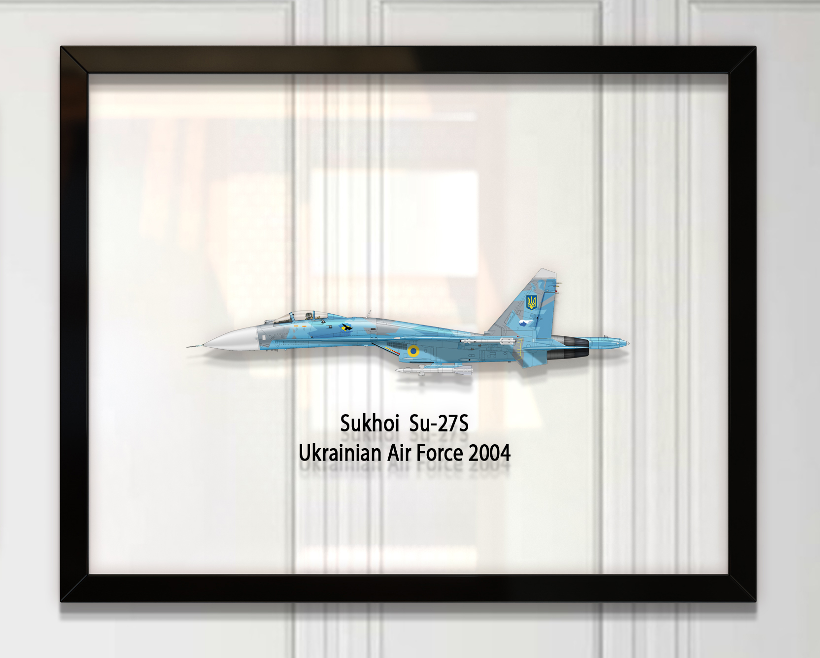 

Принт на стекле Artel «Самолет Су-27С 2004 года» 50 x 40см
