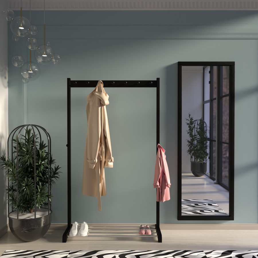 

Прихожая Fenster Невада 9 Чёрная