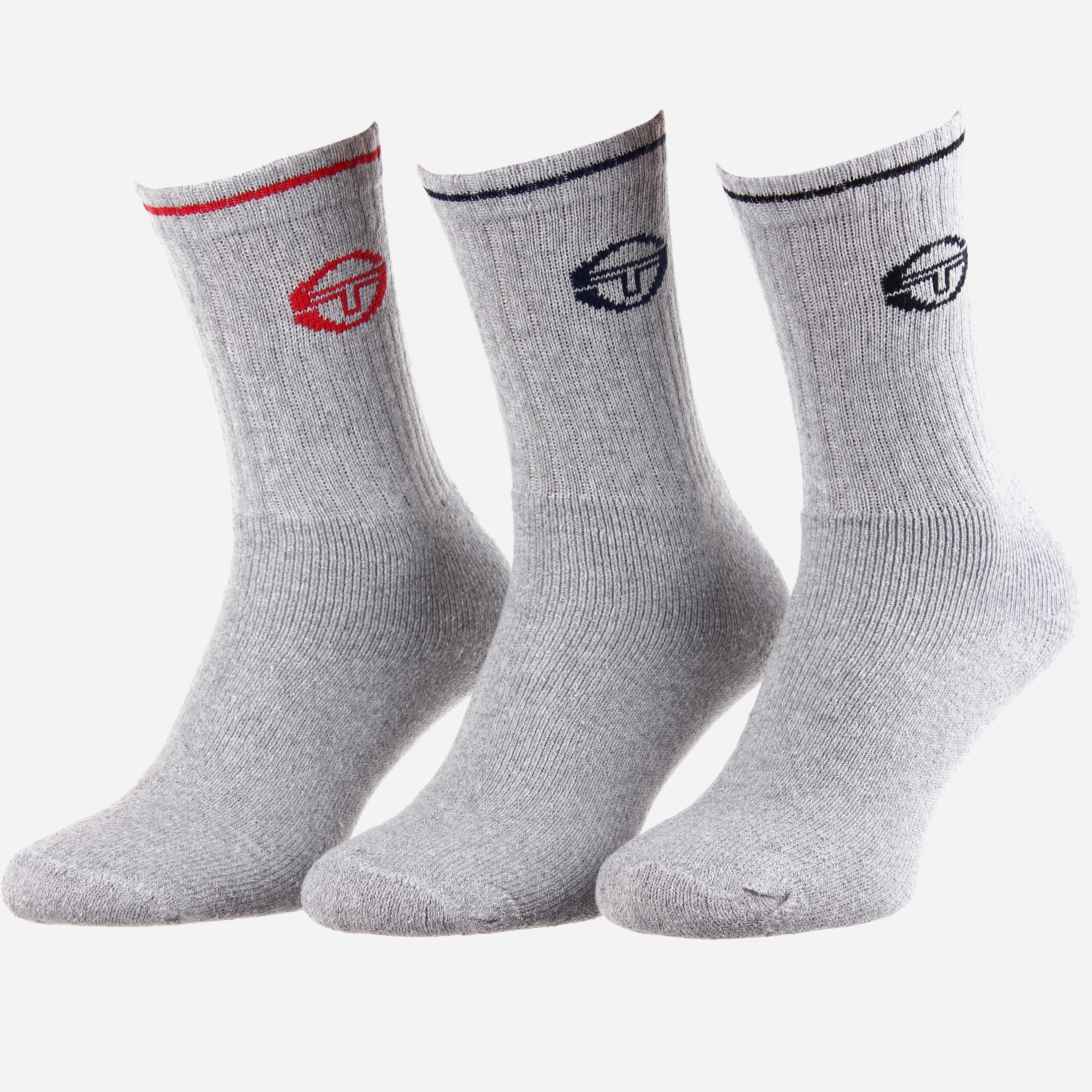

Набор носков Sergio Tacchini 93519606-4 39-42 3 пары Серый