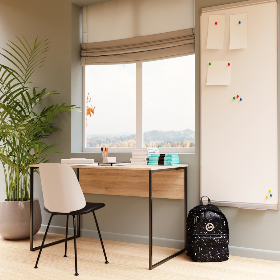 

Компьютерный стол Fenster Универ 2 Дуб сонома 74x80x50
