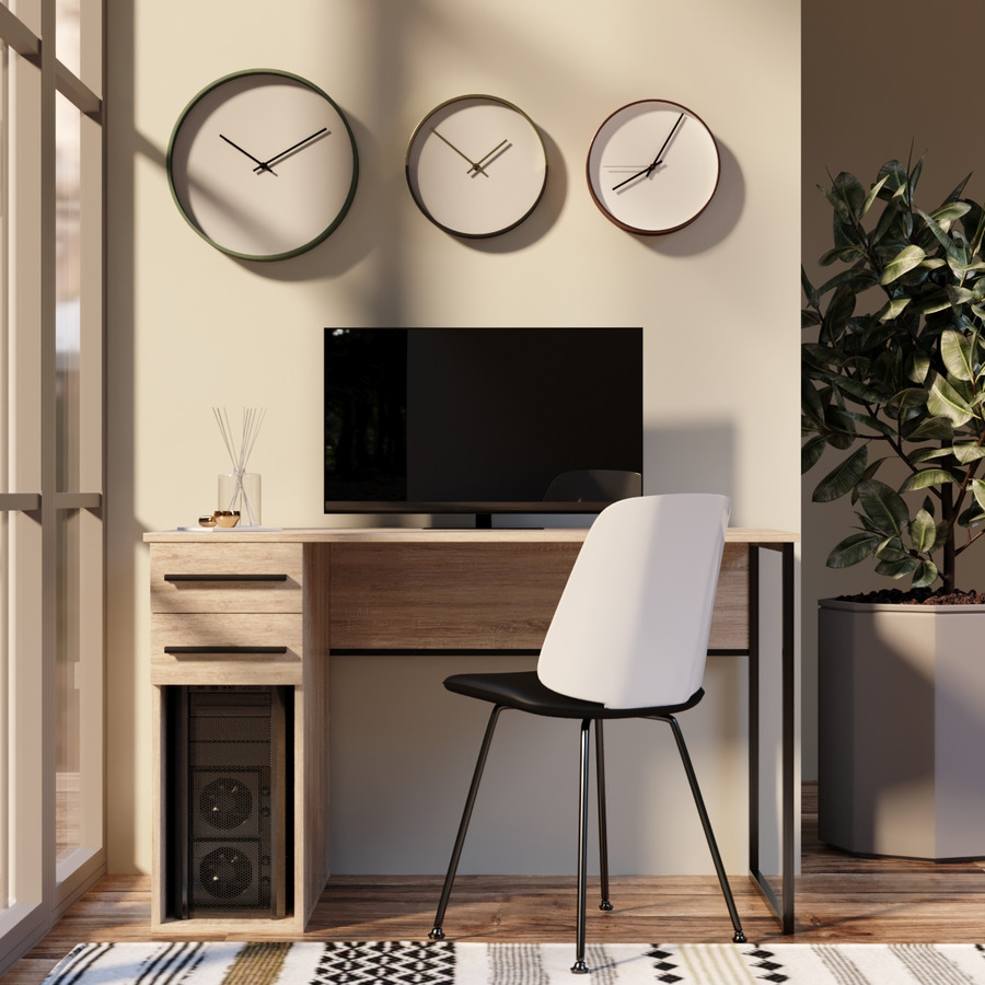 

Компьютерный стол Fenster Альянс 2 Дуб сонома 74x120x62