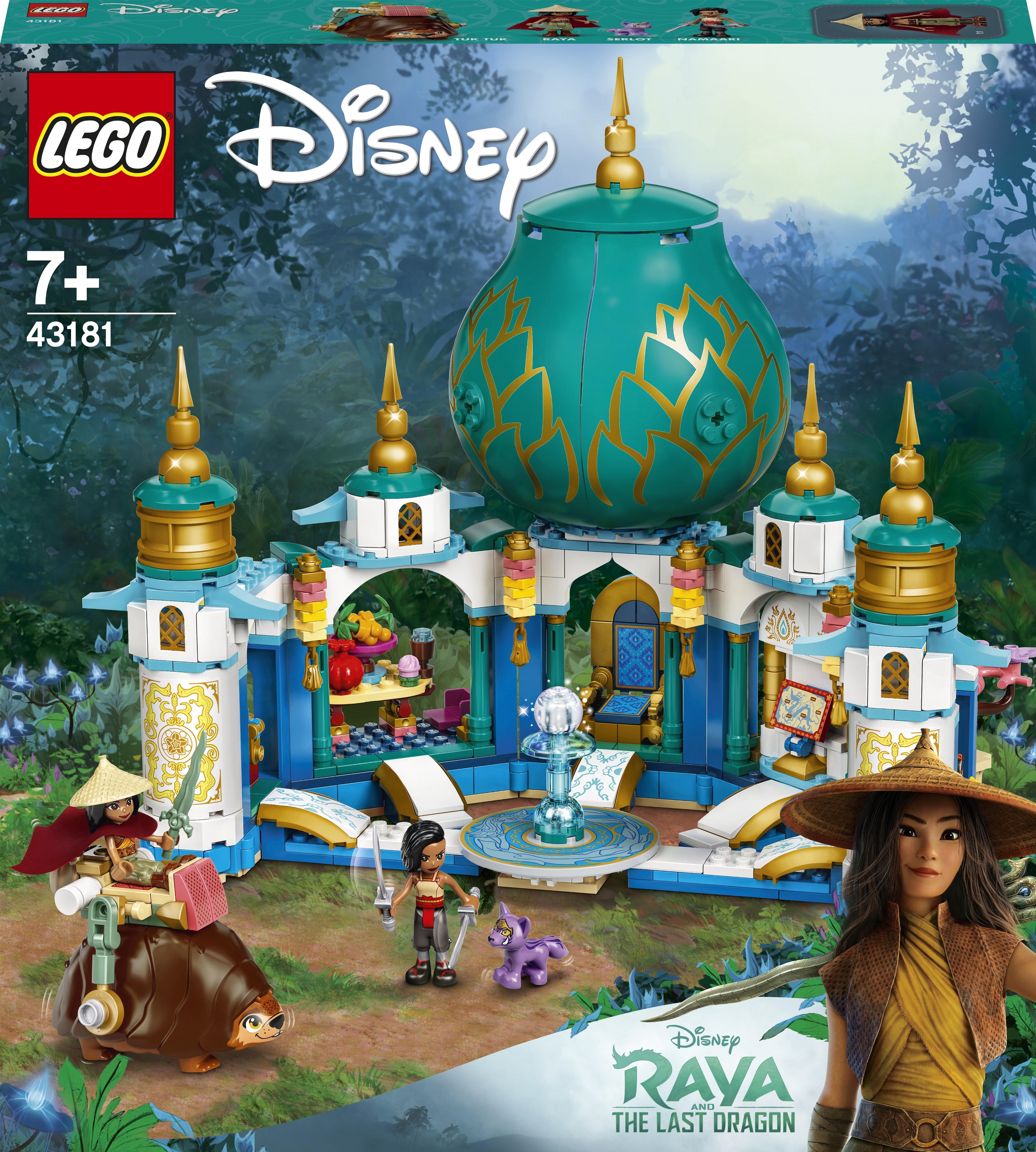

Конструктор LEGO Disney Princess Райя и Дворец сердца 610 деталей (43181)