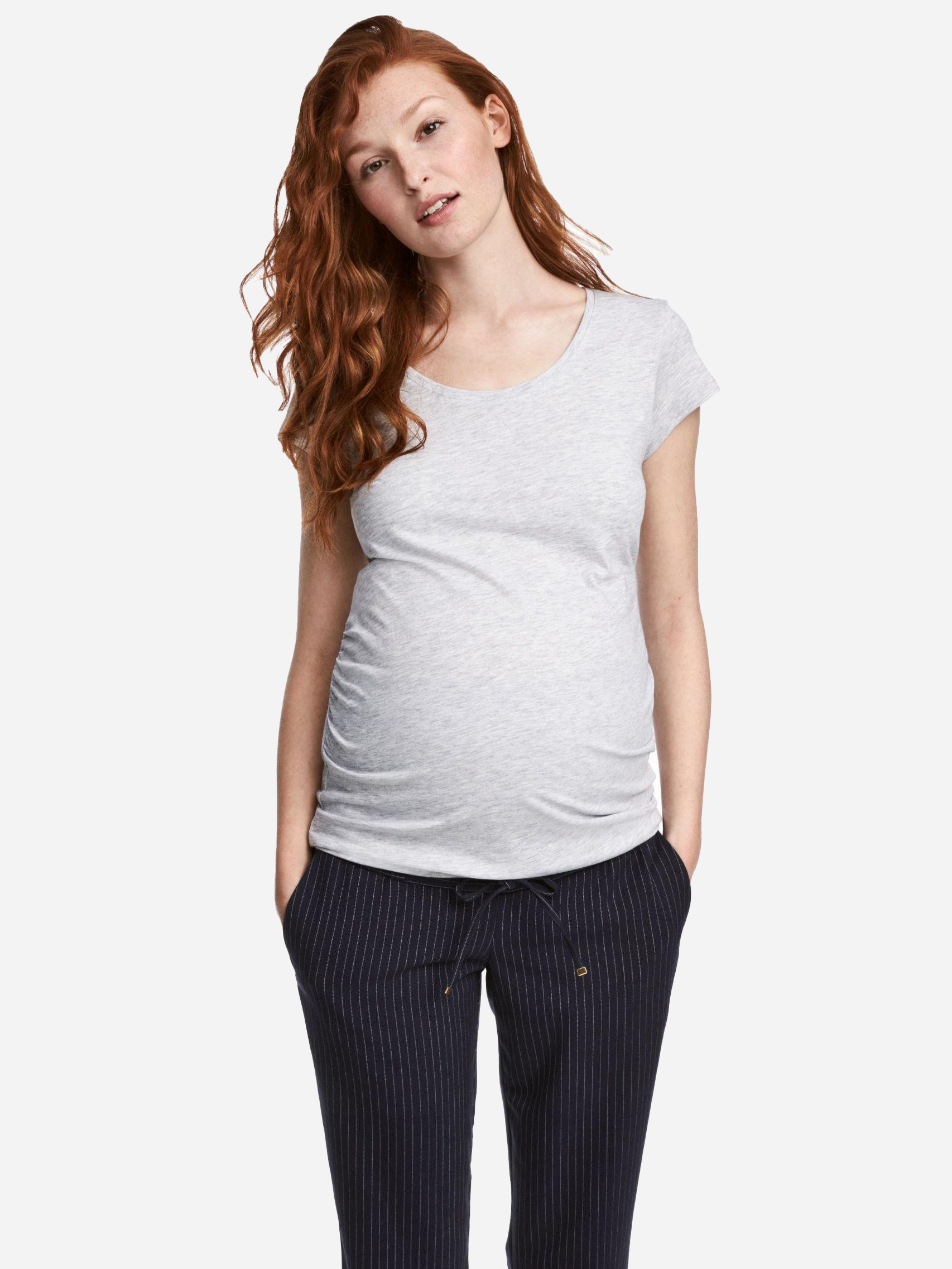 

Футболка для кормящих мам H&M Mama 4334445-ABKU XL Серая