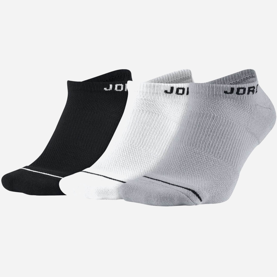 

Набор носков 3 пары Nike SX5546-018 U J EVERYDAY MAX NS 3PR (46-50) Черный/Серый/Белый