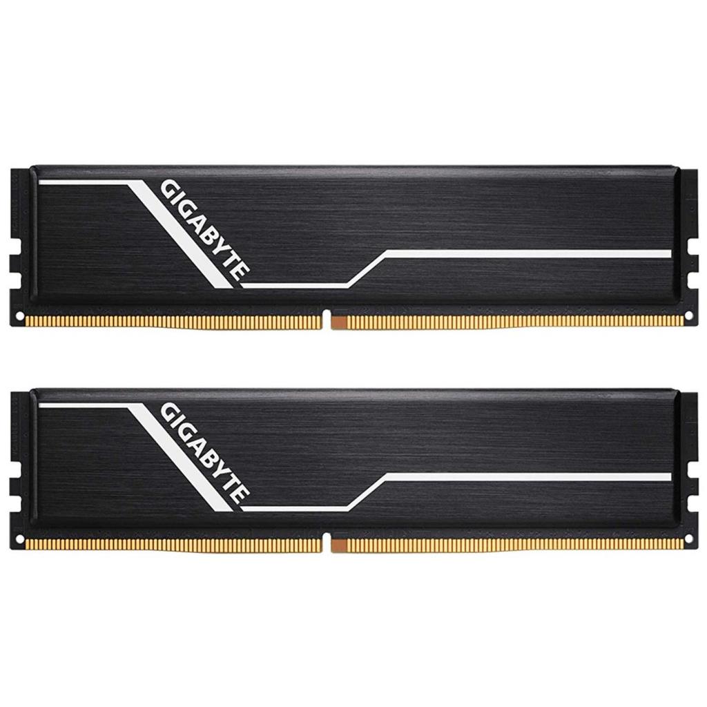 

Модуль памяти для компьютера DDR4 16GB (2x8GB) 2666 MHz Timing Gigabyte (GP-GR26C16S8K2HU416)