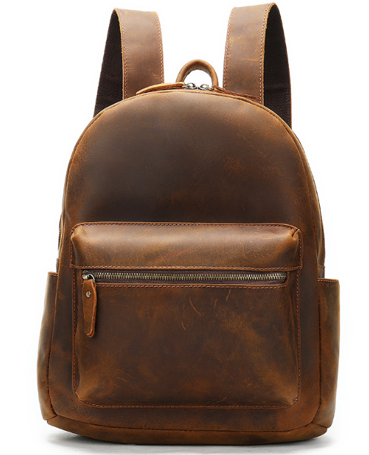 

Кожаный рюкзак мужской Buffalo Bags 29х38х11,5 см Рыжий