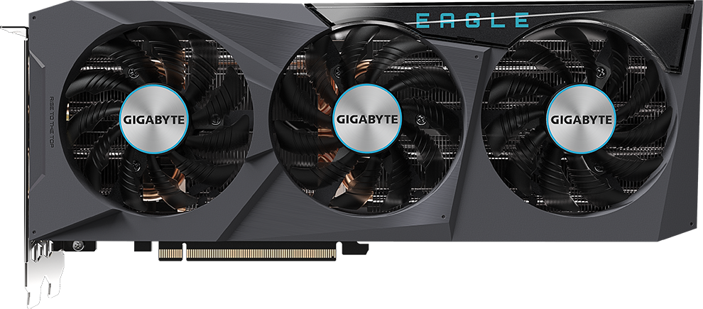

Gigabyte PCI-Ex GeForce RTX 3070 Ti EAGLE 8G 8GB GDDR6X (256bit) (1770/19000) (2 х HDMI, 2 x DisplayPort) (GV-N307TEAGLE-8GD)