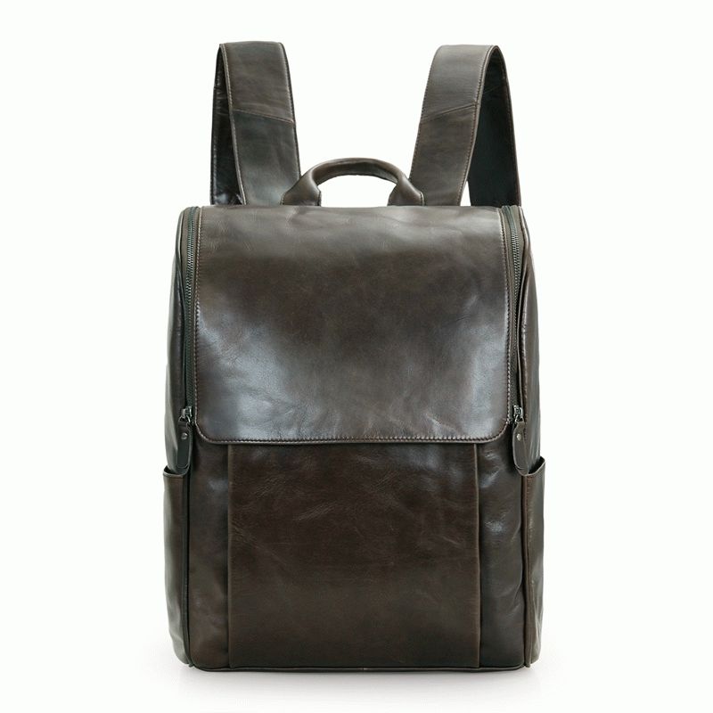 

Кожаный рюкзак мужской Buffalo Bags 40,6х30,5х12 см Коричневый