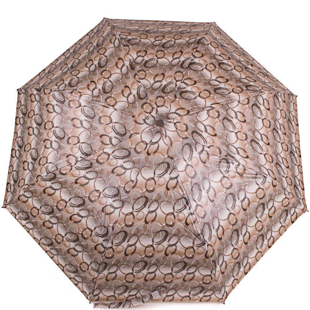 

Складной зонт полный автомат женский Zest 105 см Серый