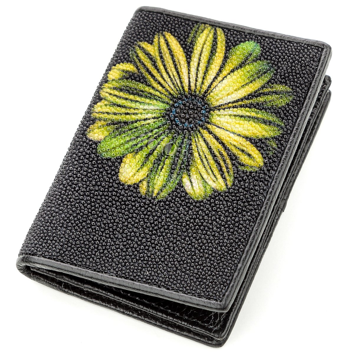 

Кредитница кожаная STINGRAY LEATHER 7,5х10,5 см Черный