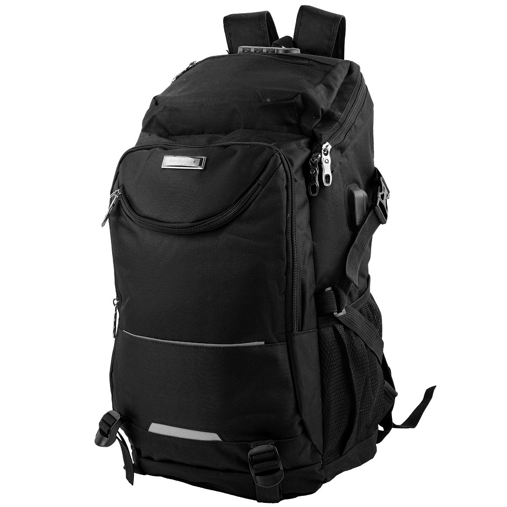 

Смарт-рюкзак мужской Valiria Fashion 30х46х19 см Черный