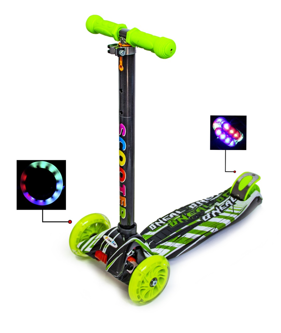 

Детский самокат MAXI. Oneal Scale Sports (fit0006077) Разноцветный