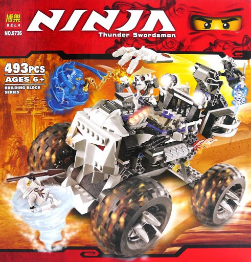 

Конструктор NINJA BELA 9736