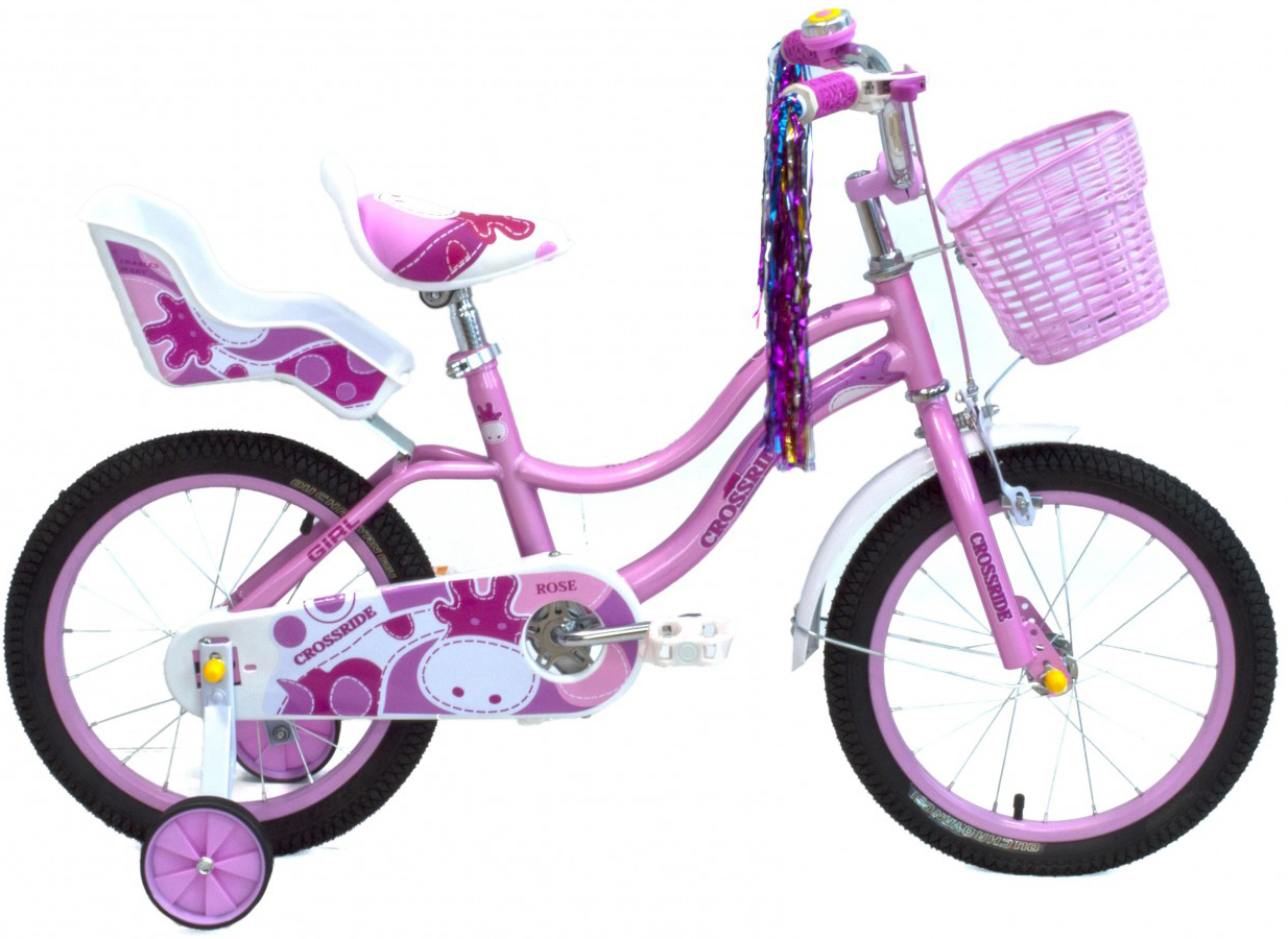 

Детский велосипед Crossride Rose 16" Розовый (0500-1)