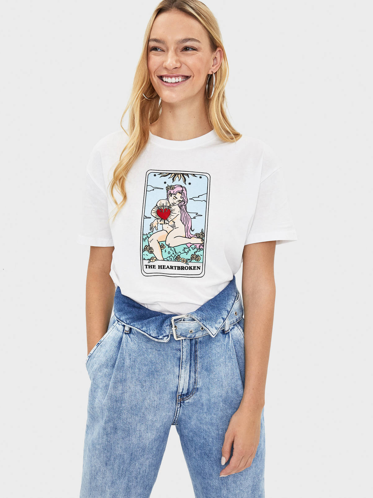 

Футболка Bershka 07324231250 XS Принт