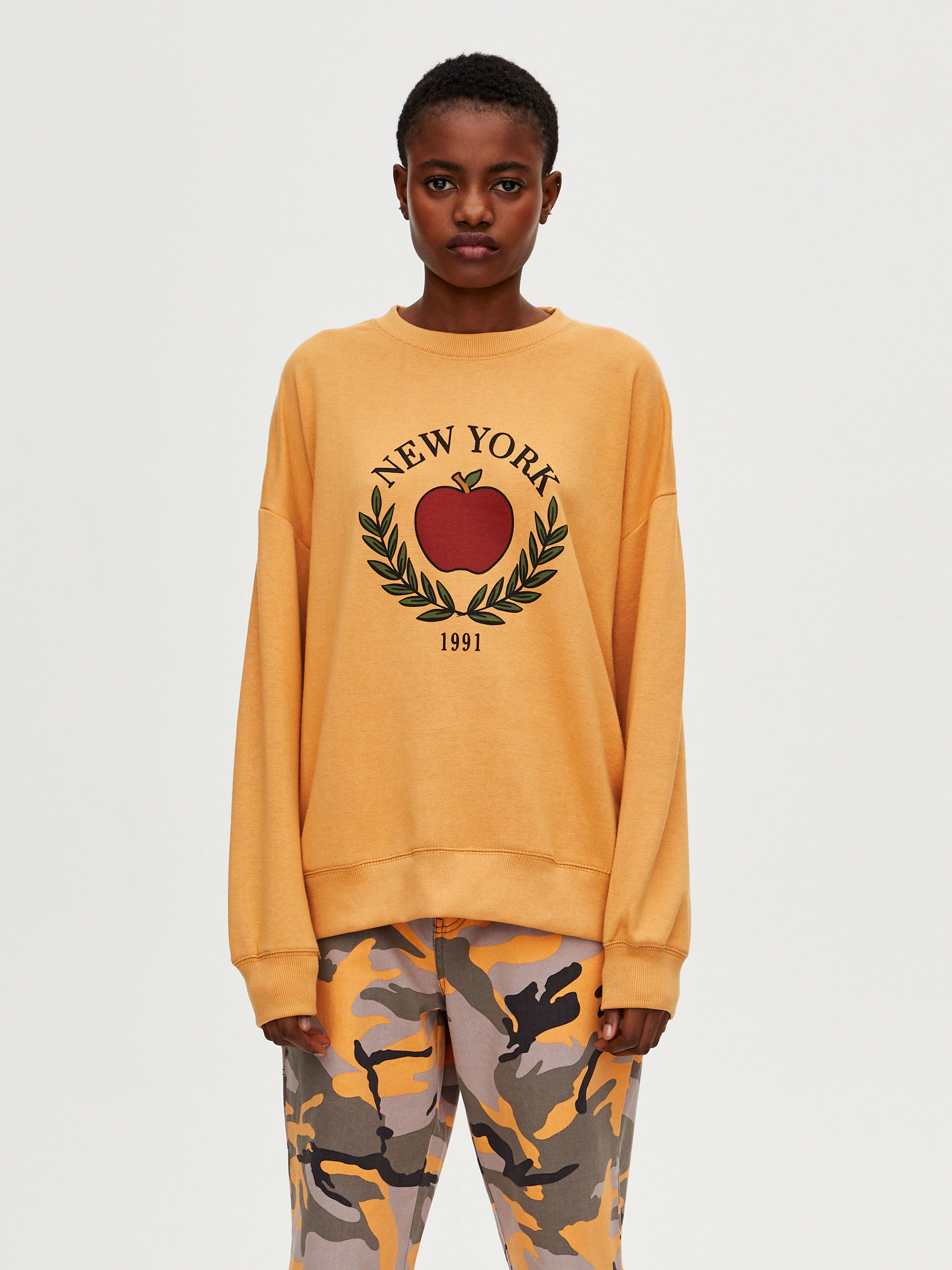 

Свитшот Pull & Bear 05590307305  Принт, Свитшот Pull & Bear 05590307305 XS Принт