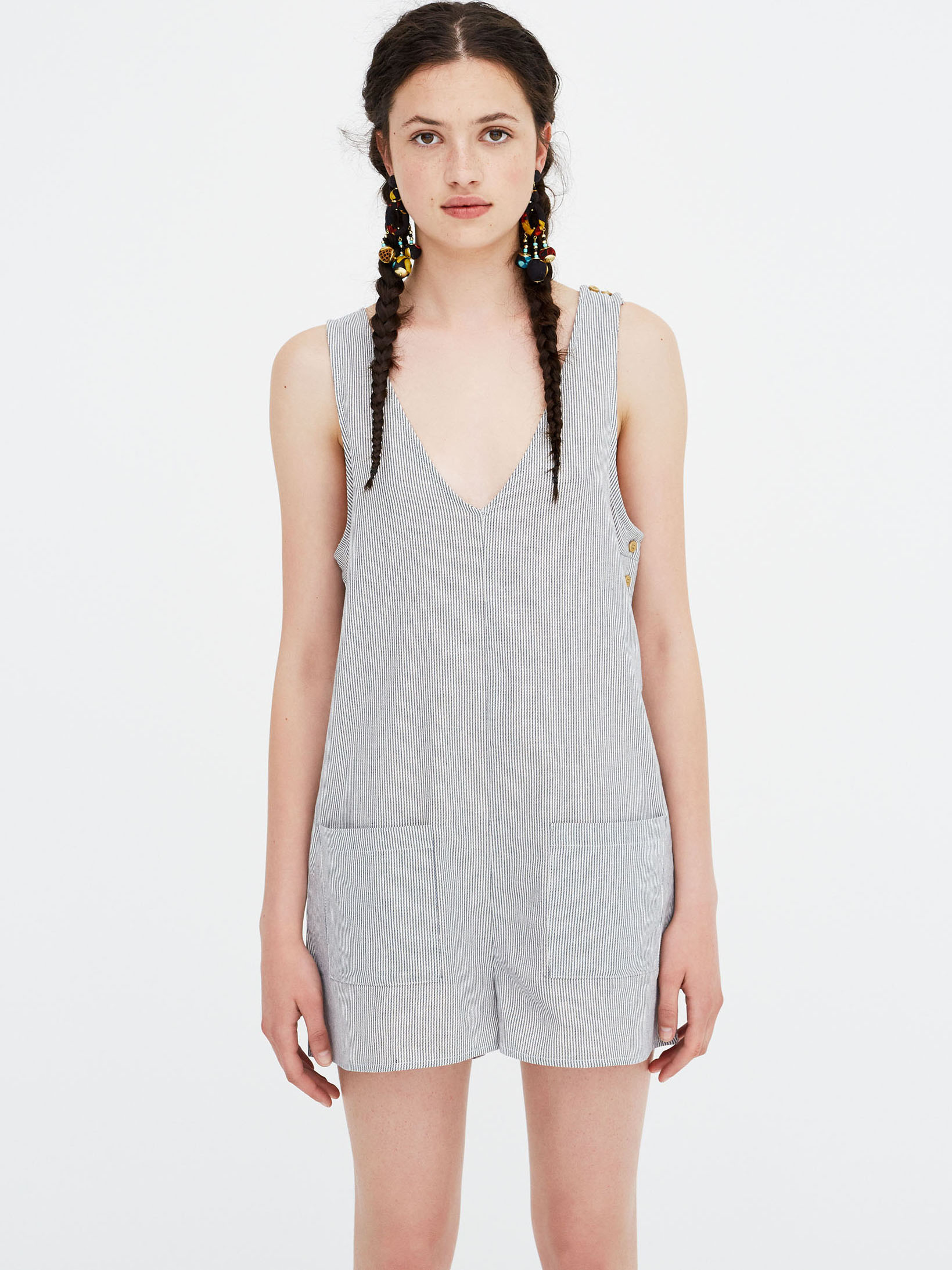 

Комбинезон Pull & Bear 05391354104  Принт, Комбинезон Pull & Bear 05391354104 M Принт