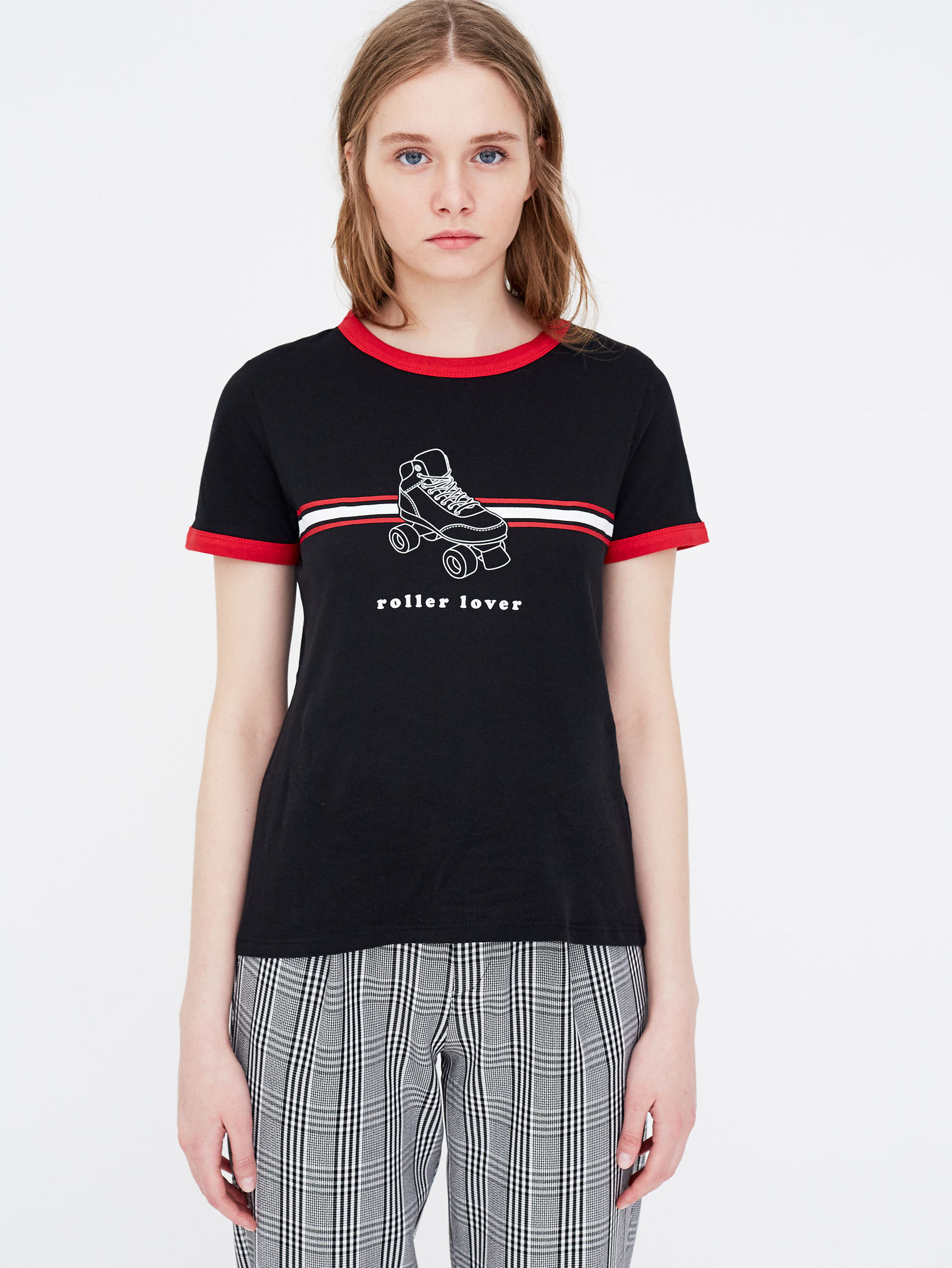 

Футболка Pull & Bear 05230386800 S Принт